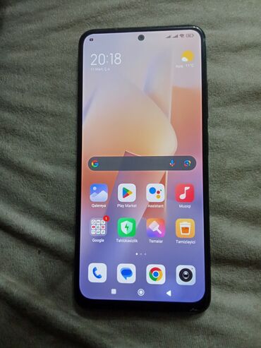 51 telefon: Xiaomi Redmi Note 11, 128 GB, rəng - Qara, 
 Barmaq izi, İki sim kartlı, Face ID