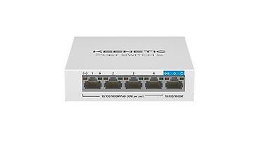 №: 8840 Məhsulun adı: Kommutator Keenetic PoE+ Switch 5 (KN-4610)
