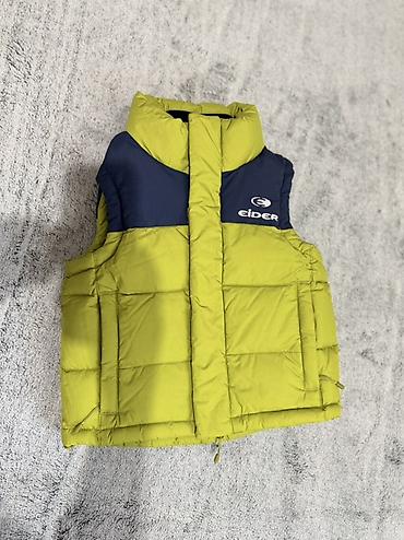 Детский мир: Жилет Eider (детский) плотная ткань - Тёплый пуховый/синтетический — 1