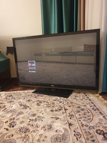 купить телевизор lg 43: Срочно продаю телевизор 📺 лж размер 120×50 экран показывает но через