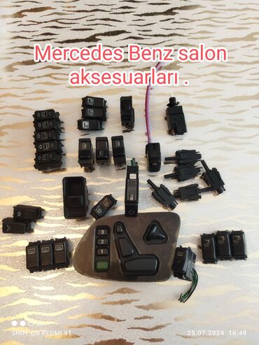 mercedes təkərləri: Mercedes Benz salon düymələri . Həzi Aslanov metrosu yaxınlığında