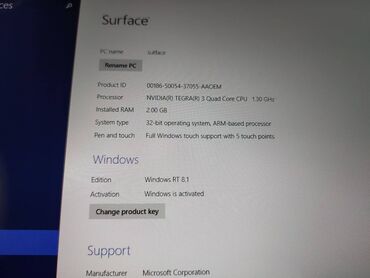 Tableti: Microsoft Surface 32gb sa punjacem baterija dobra dobro je ocuvan — 8