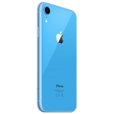 кант телефон: IPhone Xr, Б/у, 256 ГБ, Синий, Чехол, 79 %