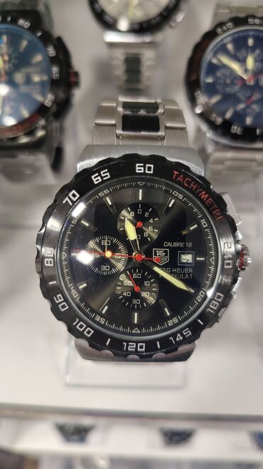 Qol saatları: Yeni, Qol saatı, Tag Heuer, rəng - Gümüşü — 6