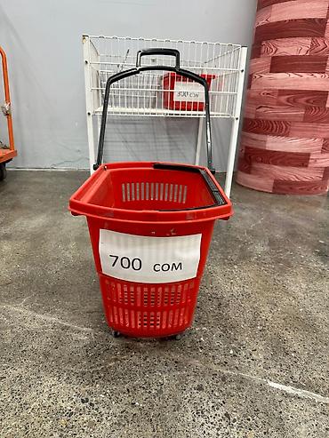 Корзины: Торговое оборудование для магазинов - Проволочный островной бункер — 7