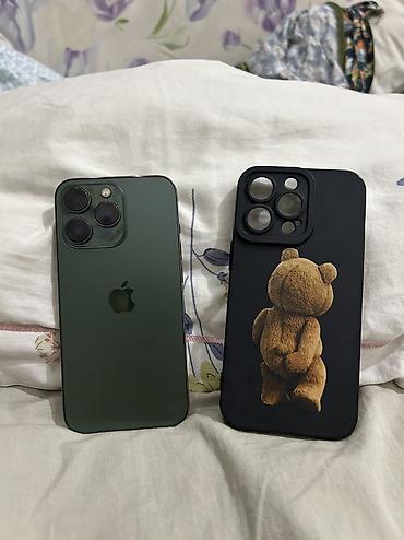 vr meta: IPhone 13 Pro, Б/у, 256 ГБ, Alpine Green, Чехол, 78 % — 1
