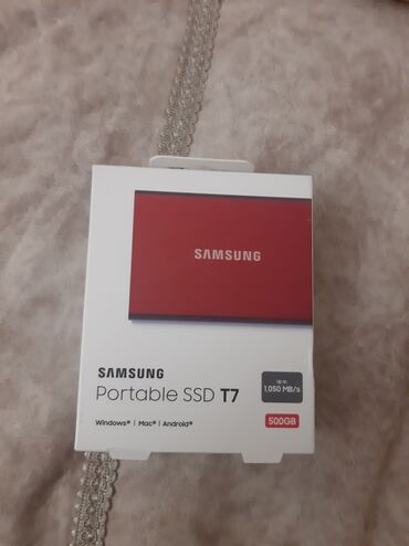 samsung galaxy tab s8: Tamamilə yenidir. Qutudan çıxarılmayıb. Samsung portable ssd 500GB
