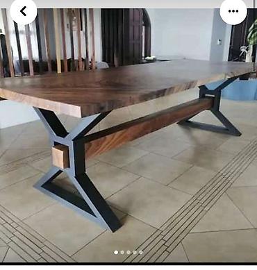 Сборка мебели: Обеденные и рабочие столы в современном стиле (лофт/минимализм) - — 14