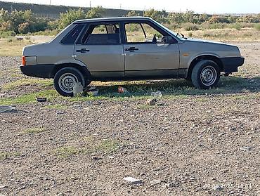 VAZ (LADA): Lada 21099 (Samara) sedan - Kuzov: 4 qapılı sedan, metalik boz rəng — 6
