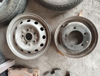 шины бишкек дордой цены: Железные Диски R 14 Пара, отверстий - 5, Б/у