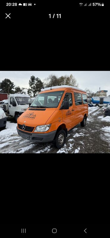 Mercedes-Benz: Продаю спринтер полно привод 4х4. 313.2006г.мех 7 мест.есть рекс 2008г