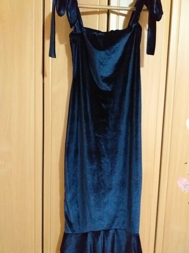haljine od žerseja: M (EU 38), color - Blue, Other style, With the straps