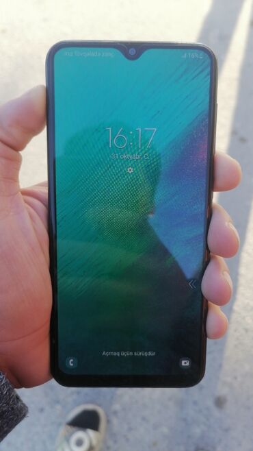 sazz cib modemi: Samsung Galaxy A20, 64 GB, rəng - Qara, Barmaq izi