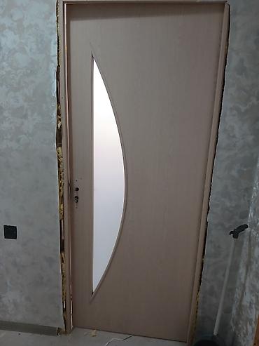 qapi pencere: İç qapılar dəsti – açıq palıd rəngində - Material: MDF üzlü, ağac — 3
