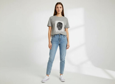 stevie nicks t shirty: Sinsay, Футболка жіноча, розмір L