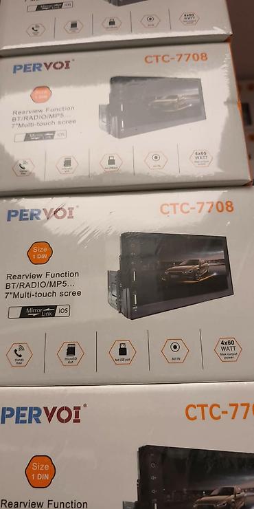 ms 205: Pervoi ctc-7708 Mp5 1 din univerzalna 7 inca BT usb aux sd LOGO AUTA — 5
