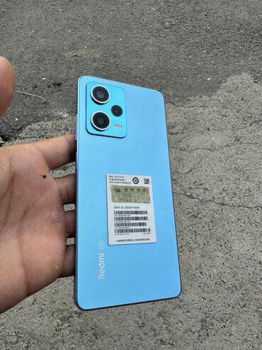 Redmi: Redmi, Redmi Note 12 Pro+ 5G, Б/у, 256 ГБ, цвет - Синий, 2 SIM