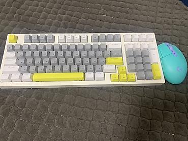 apple magic keyboard: Клавиатурно-мышечный комплект для ПК. - Полноразмерная механическая — 1