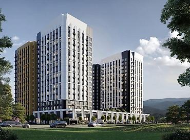 жк керемет резиденс: 1 комната, 45 м², 17 этаж — 1