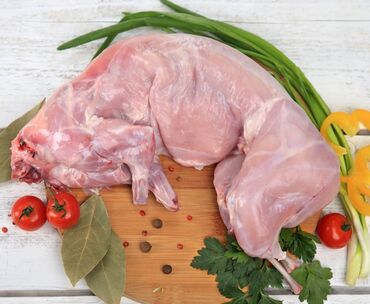 дом кролика: Продаётся свежее мясо кролика молодые Бишкек