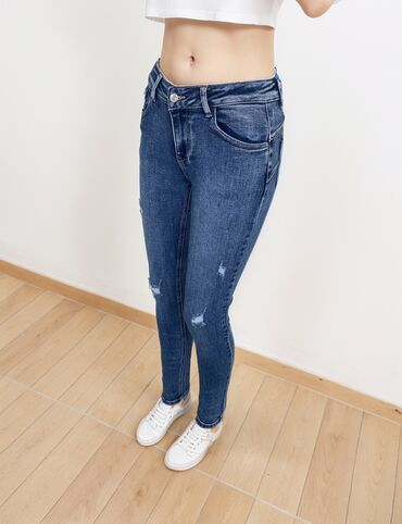 zara cigaret pantalone: Jeans, High rise, Skinny