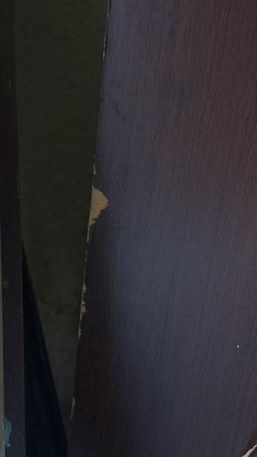 Qapılar və aksessuarlar: 3qapı(xırda deffektləri var) MDF interyer qapısı – şüşəli dizayn - — 3