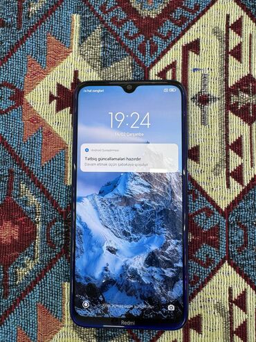 redmi not 7 ikinci el: Xiaomi Redmi Note 8, 64 GB, rəng - Göy, 
 İki sim kartlı, Zəmanət, Sensor