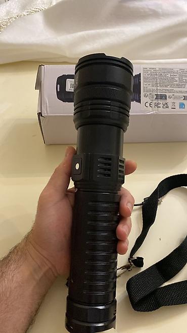 Digər işıqlandırma: Super Güclü LED Fənər - Korpus: möhkəm metal gövdə, sürüşməyə qarşı — 7