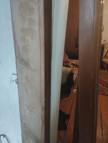 Otaq qapıları: Taxta qapı və qutu-komplekt размер:80/220 - Material: ağac (qəhvəyi — 3
