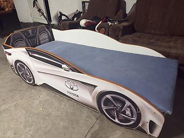 авто эмаль: Детская кровать-машина “Toyota” - Яркий дизайн в стиле спортивного — 3