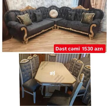 kürü: Künc divan, Qonaq otağı üçün, Açılmayan