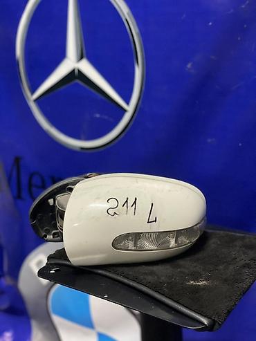 211 mers: Боковое левое Зеркало Mercedes-Benz Б/у, Оригинал — 1