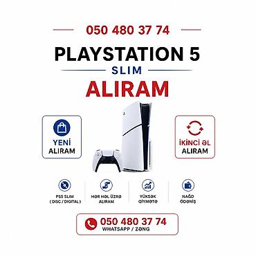 sony video: PlayStation 5 Slim alınması xidməti PS5 üçün alış xidməti - — 1