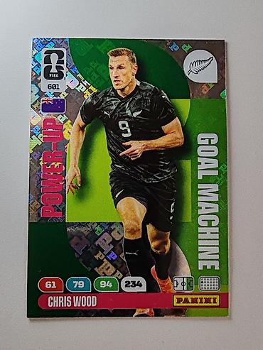 İncəsənət və kolleksiyalar: Panini Adrenalyn XL FIFA World Cup 2026 Chris Wood – Goal Machine — 1