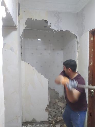 alcipan isləri: Söküntü və zibillərin çıxarılması. Bu sahədə təcrübəli biriyəm — 3