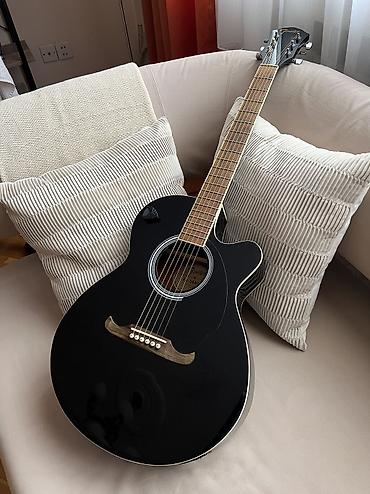 gitara akustik: Akustik gitara, Fender, 6 sim, İşlənmiş, Ünvandan götürmə — 2