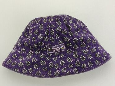fioletowe czapki: Kapelusz, H&M, 9-12 m, stan - Bardzo dobry
