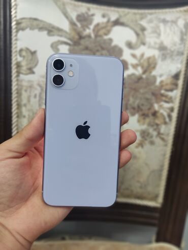 Apple iPhone: IPhone 11, Б/у, 128 ГБ, Deep Purple, 76 %