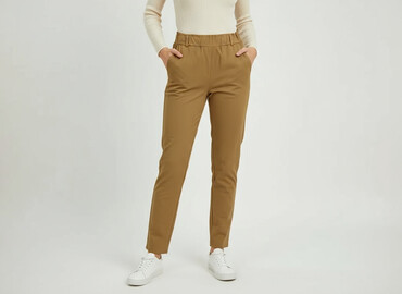 rajstopy dla ciężarnych: Material trousers for women, size M