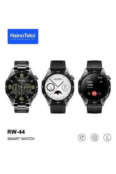 akılı saatlar: Saat Haino Teko RW44 GT4 Amoled Ekran 3 Kordonlu Akıllı Saat Smart