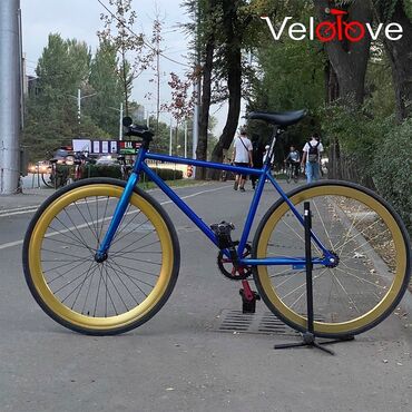 колеса бишкек в Кыргызстан | Автозапчасти: Велосипед Fixed Gear Рама сталь, после свежей качественной покраски
