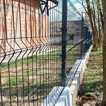 Proizvodi od rolovanog metala, metalni kanali: Ograde i kapije za dvorišta. Panelna ograda 2d, panelna ograda 3d — 5