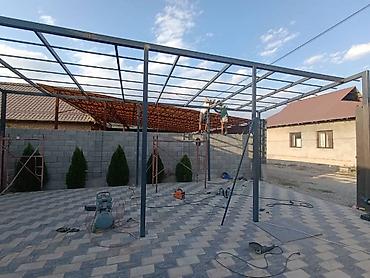 ремонт козырька балкона: Сварка | Навесы — 2