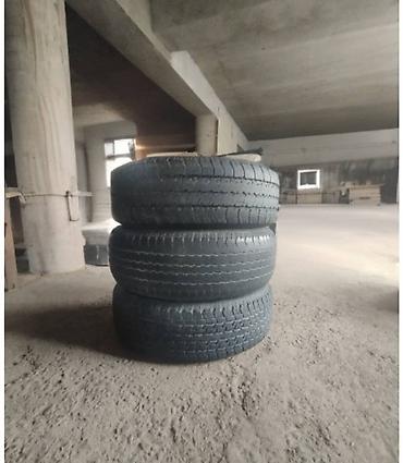 nissan note bufer: 3 ədəd Toyota Prado təkər şini satılır.Heç bir əyrisi və yamağı — 3