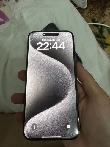 нодбук айфон: IPhone 15 Pro Max, Б/у, 256 ГБ, Natural Titanium, Зарядное устройство, Защитное стекло, Чехол, 87 %