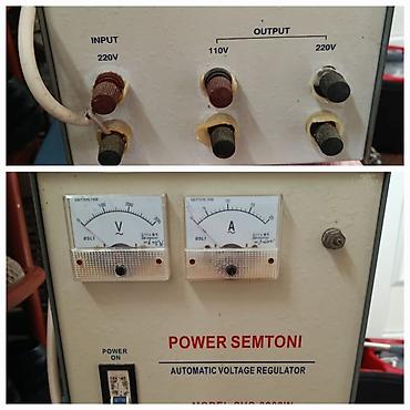 stabilizator 3000w: İşlənmiş, Ev üçün, 1 faza, Gərginliy stabilizatoru, 220/110 V, Ünvandan götürmə, Kredit yoxdur — 1