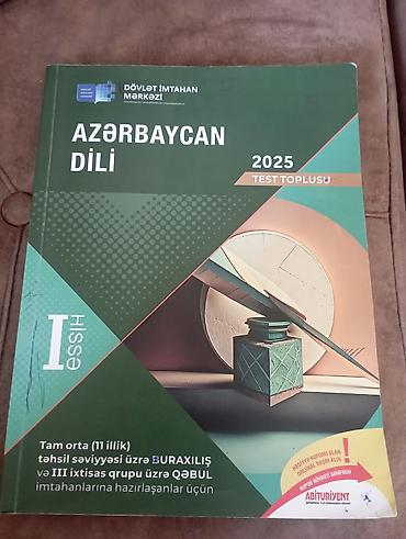 1984 kitab: Azərbaycan dili Testlər 11-ci sinif, DİM, 1-ci hissə, 2024 il — 3