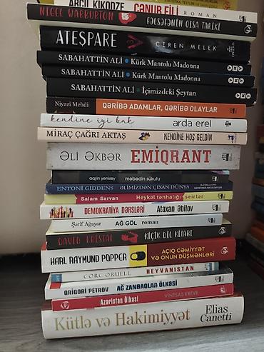 Bədii ədəbiyyat: Məhsul: müxtəlif janrlarda böyük kitab toplusu Tərkib: - Bədii — 8