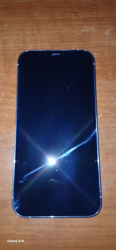 işlənmiş akkumulyator: IPhone 12 Pro Max, 128 GB, Matte Gold, Face ID