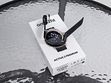 Amazfit: Amazfit Active 3 Premium, 45 мм, Silver. Лучшие часы по соотношению — 2